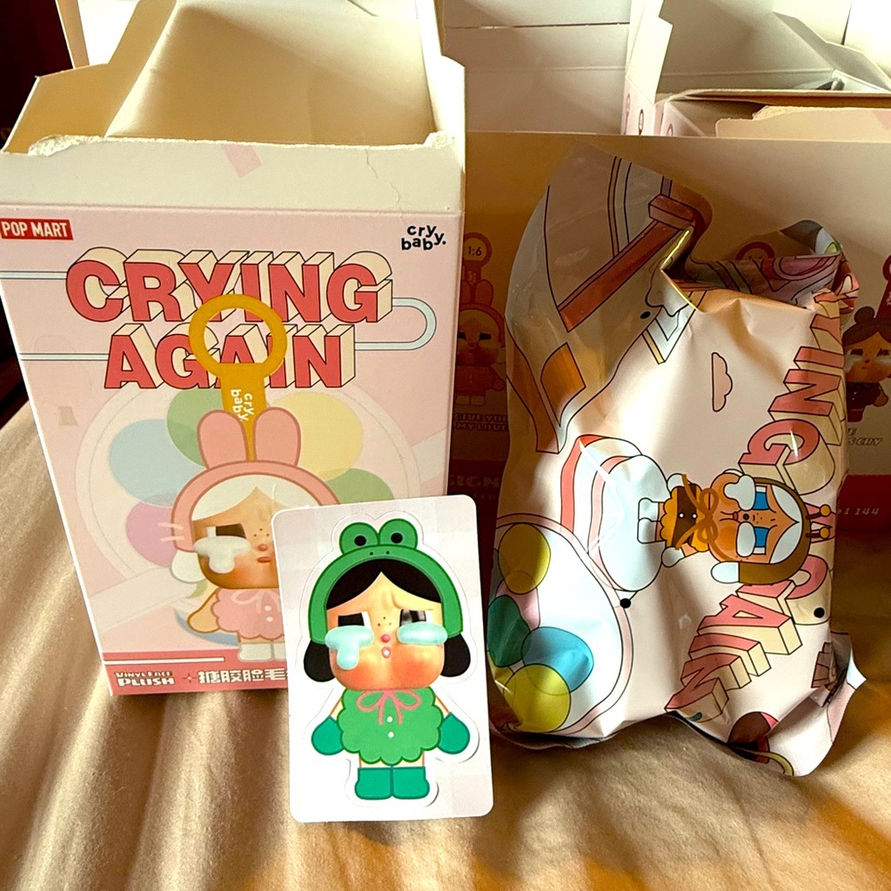 CRY BABY - WHAT A FROG, BNIB!!